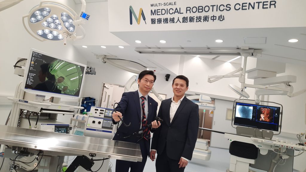 中大InnoHK研發中心   展醫療製造物流新科技
