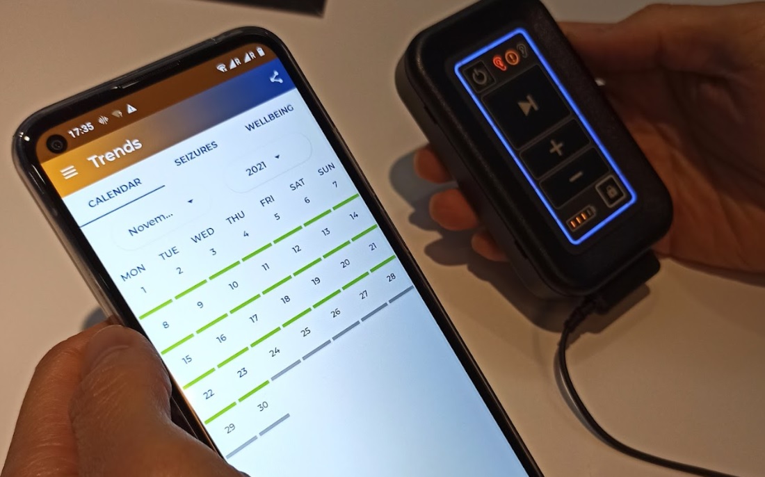 可携式電子醫療裝置   電子脈衝減輕大腦異常信號