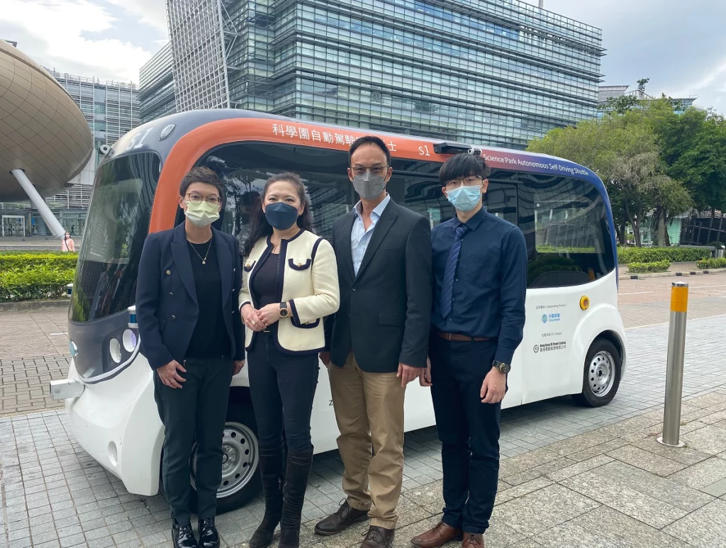 智慧城市| 自動駕駛|  科學園試行無人車     收集數據助立法    加深大眾認識