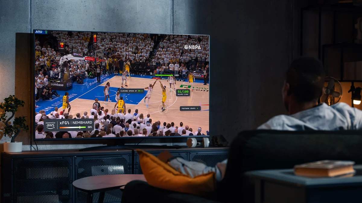 NBA 與 AWS 携手打造智能化籃球新時代