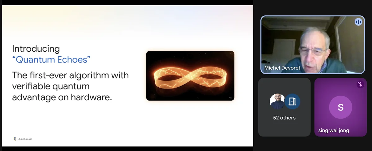 Google 發佈量子回聲算法，推動量子運算實際應用
